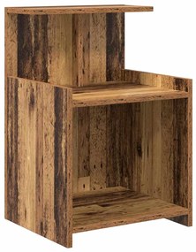 Armário de cama Madeira antiga 40 x 35 x 60 cm Aglomerado