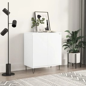 vidaXL Aparador 60x35x70 cm derivados de madeira branco