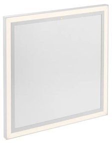 Painel de aquecimento de teto branco 60 cm incluindo LED com controle remoto - Nelia Moderno