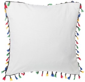 Conjunto de 2 almofadas decorativas com motivo de aves 45 x 45 cm MALLOW Beliani