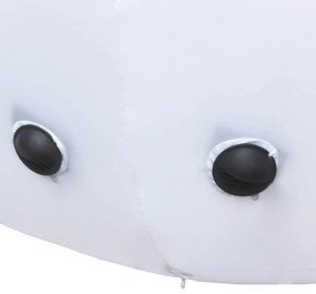 Boneco de neve insuflável Natal com LED IP44 600 cm XXL