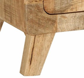 Móvel de TV 105x46x32 cm madeira de mangueira áspera maciça