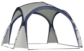 Outsunny Abrigo de Campismo 3,5x3,5 m Toldo de Campismo Dobrável com G