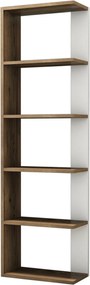 Estante Tower – Nogueira – 46,8 cm x 160 cm x 23,9 cm