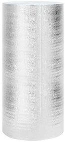 vidaXL Refletor de calor para radiador Prateado 5 x 1 m Polietileno