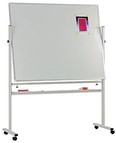 Bi-Office – Quadro Branco Cerâmica 120x120cm com Rodas e Cavalete