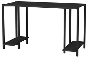 Secretária Academy – Preto Antracite – 125,2 cm x 60 cm x 73,8 cm