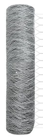 Postes de Cerca vidaXL 11 pcs U-Channel 60 cm Aço Galvanizado, Cerca H