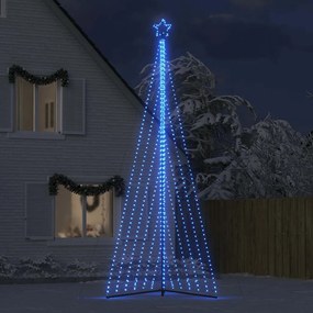 LED Árvore de Natal 789 LEDs Azul 476 cm