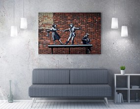 Pintura Decorativa em Tela WY29 – Multicolor – 50 x 70 cm