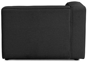 Sofá de 2 Lugares Mora – Antracite – 220x69x90 cm