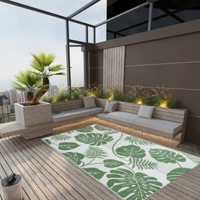 Tapete de exterior 160x230 cm ARAKIL PP verde