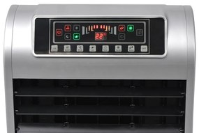 Climatizador de ar portátil 120 W 8 L 385 m³/h 37,5x35x94,5 cm