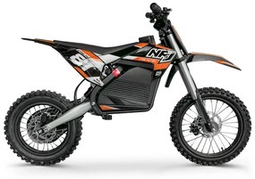 MOTO CROSS elétrica para crianças NRJ 1600W 14/12 Laranja