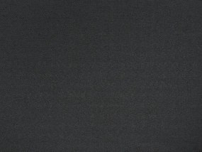 Cama de casal continental em tecido preto 160 x 200 cm PRESIDENT Beliani