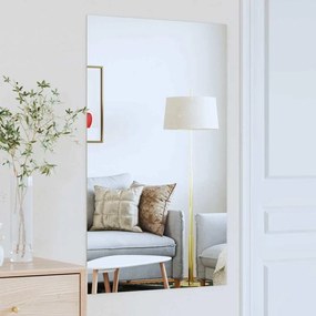 vidaXL Espelho de Parede Retangular 100 x 60 cm vidro temperado