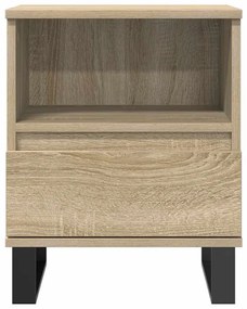 Mesa de cabeceira 40x35x50 cm derivados madeira carvalho sonoma