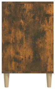Sapateira 102x36x60 cm derivados de madeira carvalho fumado