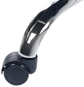 Cadeira de escritório rosa DESIGN Beliani