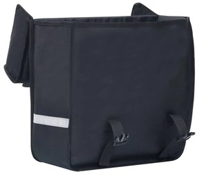 Alforge para bicicleta impermeável 21 L preto
