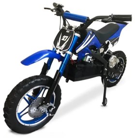 Moto criança eletrica Moto Cross 36V 800W Azul