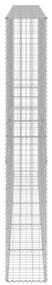 Muro gabião com tampas aço galvanizado 300x30x200 cm