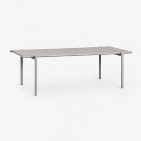 Mesa De Jantar Retangular 235x105 Cm Em Aço Tossa Verde Laurel - Sklum