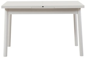 Conjunto de Mesa e Cadeiras Oliver – Branco – Mesa: 120x75x75 cm, Cade