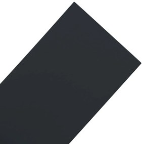 Bordas de jardim 2 pcs 10 m 20 cm polietileno preto