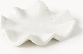 Tabuleiro decorativo em mármore artesanal Gaia, Ø 20 cm