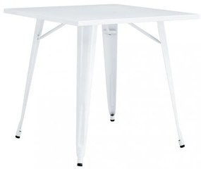 Mesa Cozinha e Sala de Jantar Mesa TOL EK LIMITED, aço, branca, 80x80 cms