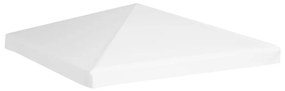 vidaXL Cobertura de gazebo 270 g/m² 3x3 m branco