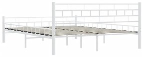Estrutura de cama metal 160x200 cm branco