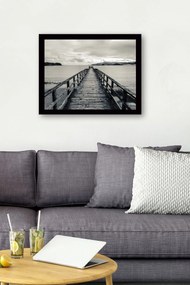 Pintura Decorativa em MDF com Moldura SC0642 – Multicolor – 41 x 56 cm