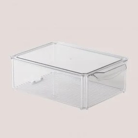 Organizador De Frigorífico Em Polietileno Ixetes ↑9,8 Cm & Transparente - Sklum