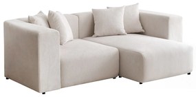 Sofá de Canto Yolo - Branco - 222cm x 89cm x 110cm