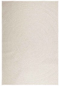 Tapete ZIZUR creme 160x230cm aspeto de juta interior e exterior
