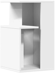 Mesa de apoio 35x35x60 cm derivados de madeira branco