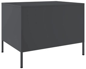 Mesa de centro 68x50x50,5 cm aço antracite
