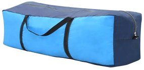 Tenda para piscina 660x580x250 cm tecido azul