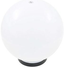 Candeeiros esféricos LED 4 pcs 25 cm PMMA