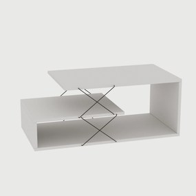Mesa de Centro Cayenne – Branco – 100 cm x 40 cm x 50 cm