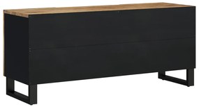 Móvel de TV 105x33,5x46 cm mangueira maciça/derivados madeira