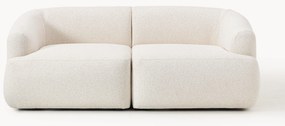 Sofá modular em bouclé Sofia (2 lugares)