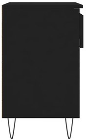 Sapateira 70x36x60 cm derivados de madeira preto