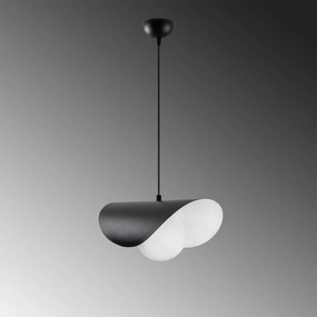 Chandelier Camel 6 – Preto/Branco – 32 x 38 cm