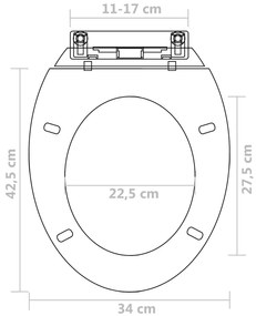 Tampos sanita com tampas de fecho suave 2 pcs plástico branco