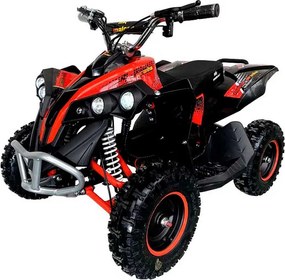 MINI MOTO 4 INFANTIL ELECTRICA 1000W MTR MALCOR PIRANHA VERMELHA