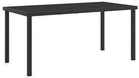 Conjunto de Jantar para Jardim com 7 Peças da , Almofadas Bege em Ratt