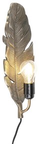 Aplique Art Déco bronze - LEAF Art Deco,Clássico / Antigo,Country / Rústico